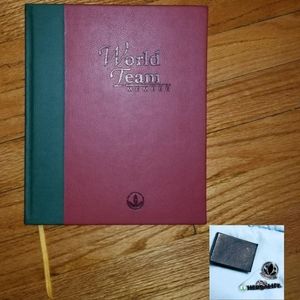 Herbalife WORLD TEAM Journal and Pins